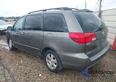 2005 Toyota Sienna Le из США, поврежденный, VIN 5TDZA23C55S221250